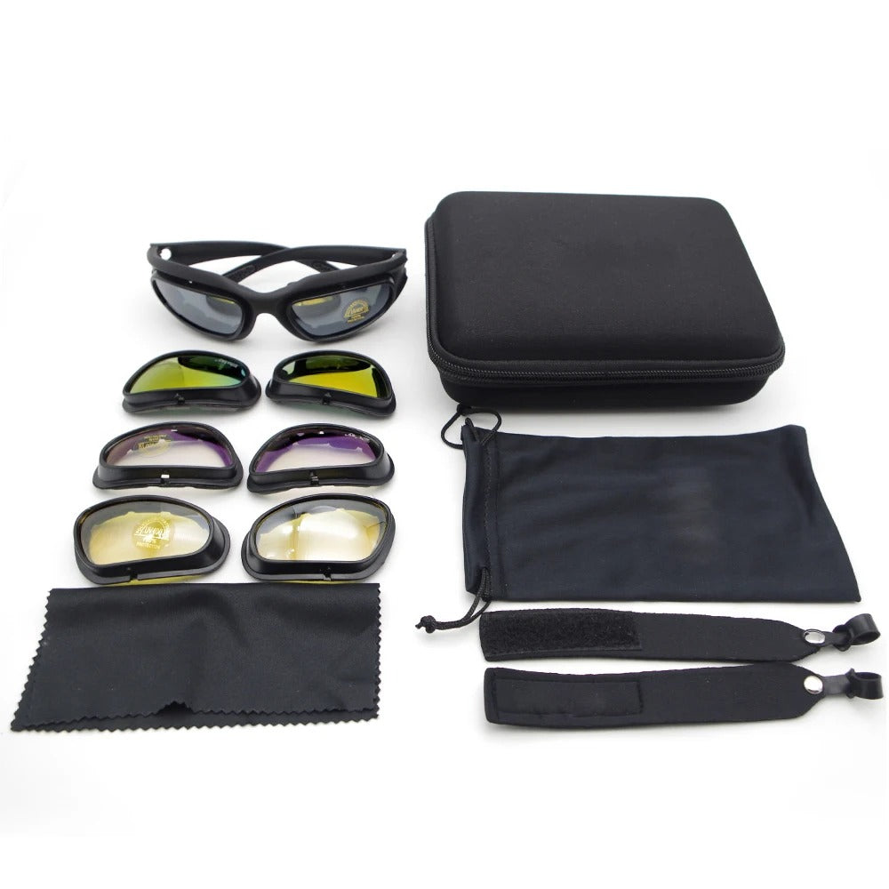 ProShield Rider™ - Gafas Polarizadas Intercambiables de Alto Rendimiento